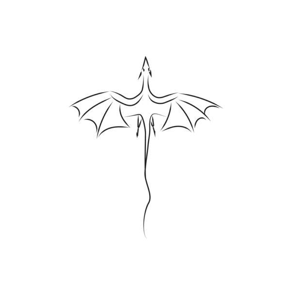 OOZRO Tatouage ephemere symbolique de Dragon