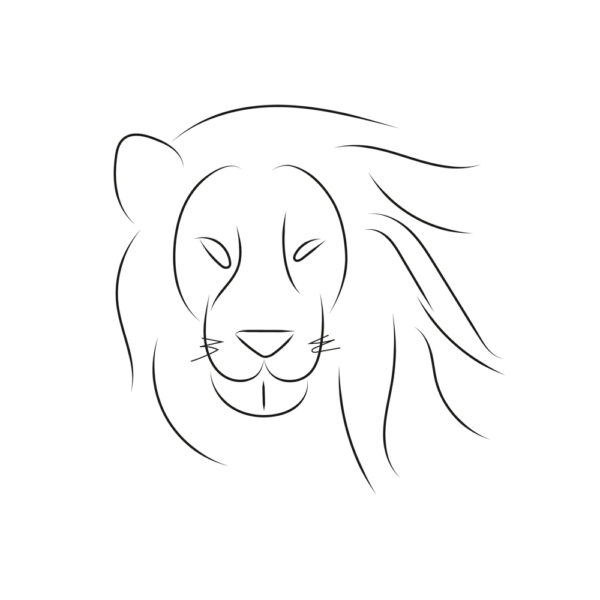 OOZRO Tatouage ephemere symbolique de Lion