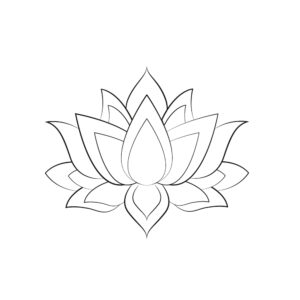 OOZRO Tatouage ephemere symbolique de Lotus