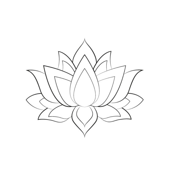 OOZRO Tatouage ephemere symbolique de Lotus