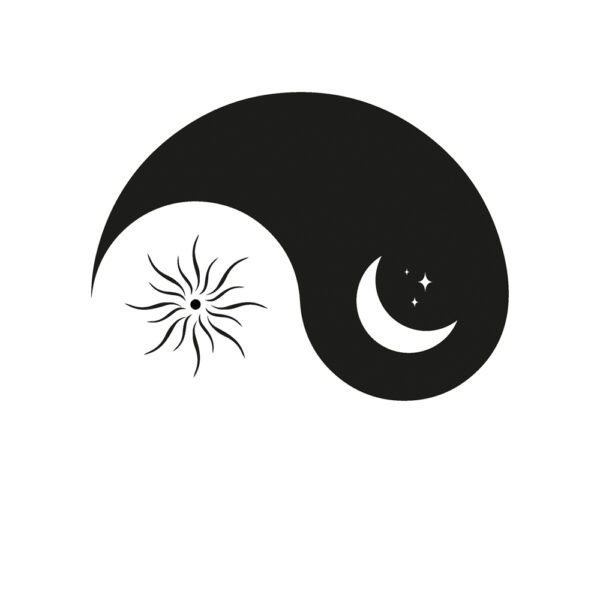OOZRO Tatouage ephemere symbolique Yin Yang