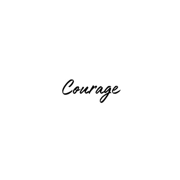 OOZRO Tatouage ephemere symbolique Courage